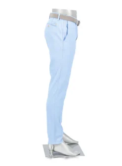 ALBERTO Hose Rob, Slim Fit, Baumwolle, hellblau^ Hosen