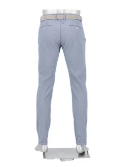 ALBERTO Hose Rob, Slim Fit, Baumwolle, mittelblau^ Hosen