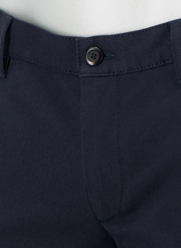 ALBERTO Hose Rob, Slim Fit, Baumwolle, dunkelblau^ Hosen