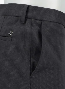 ALBERTO Hose Rob, Slim Fit, Jersey, schwarz^ Hosen