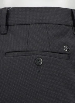 ALBERTO Hose Rob, Slim Fit, Jersey, schwarz^ Hosen