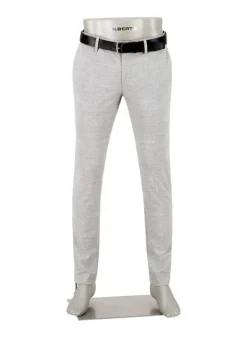 ALBERTO Hose Rob, Slim Fit, Jersey, grau gemustert^ Hosen