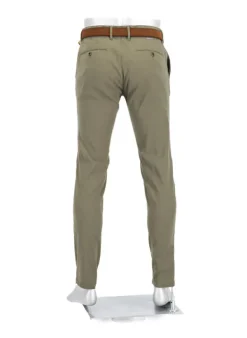 ALBERTO Hose Rob, Slim Fit, Leinen, grün^ Hosen