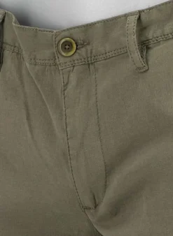 ALBERTO Hose Rob, Slim Fit, Leinen, grün^ Hosen