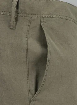 ALBERTO Hose Rob, Slim Fit, Leinen, grün^ Hosen