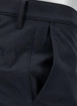 ALBERTO Hose Rob, Slim Fit, Mikrofaser wasserabweisend, schwarz meliert^ Hosen
