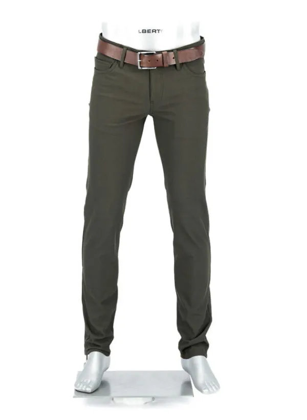 ALBERTO Hose, Slim Fit, Ceramica®, grün^ Ceramica|Hosen