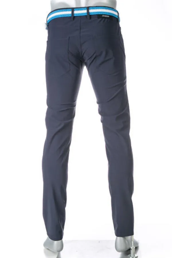 ALBERTO Hose, Slim Fit, Mikrofaser Revolutional®, navy^ Revolutional|Hosen