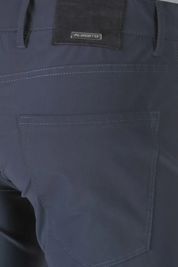 ALBERTO Hose, Slim Fit, Mikrofaser Revolutional®, navy^ Revolutional|Hosen