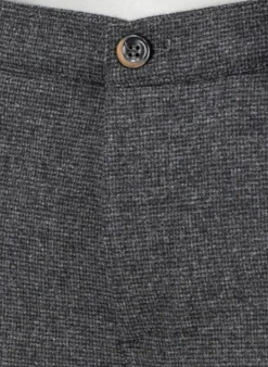 ALBERTO Hose, Slim Fit, Wolle waschbar, anthrazit meliert^ Hosen