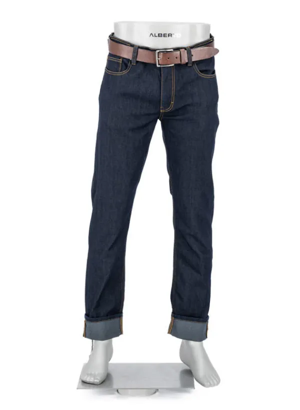 ALBERTO Jeans Bike, Baumwoll-Stretch, navy^ Jeans|Bike