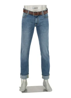 ALBERTO Jeans Bike, Regular Fit, Baumwolle T400®, dunkelblau^ Jeans|Bike