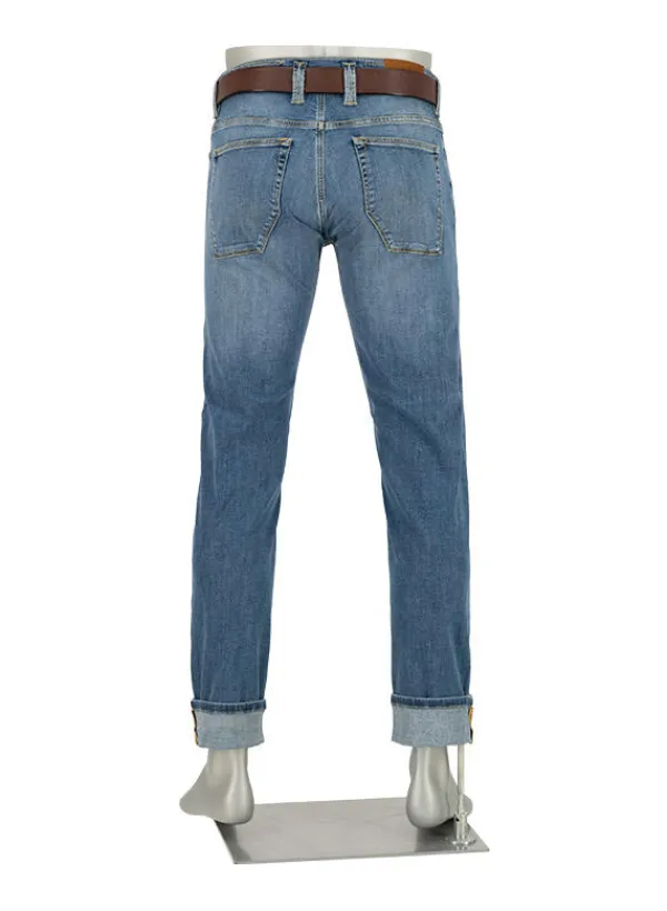 ALBERTO Jeans Bike, Regular Fit, Baumwolle T400®, dunkelblau^ Jeans|Bike