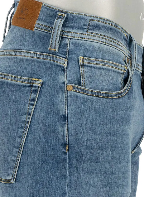 ALBERTO Jeans Bike, Regular Fit, Baumwolle T400®, dunkelblau^ Jeans|Bike