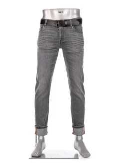 ALBERTO Jeans Bike, Regular Fit, Baumwolle T400® 10oz, graphit^ Bike|Jeans