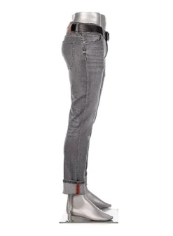 ALBERTO Jeans Bike, Regular Fit, Baumwolle T400® 10oz, graphit^ Bike|Jeans