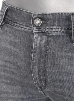 ALBERTO Jeans Bike, Regular Fit, Baumwolle T400® 10oz, graphit^ Bike|Jeans