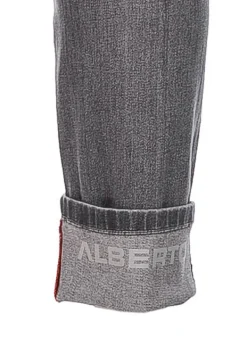 ALBERTO Jeans Bike, Regular Fit, Baumwolle T400® 10oz, graphit^ Bike|Jeans