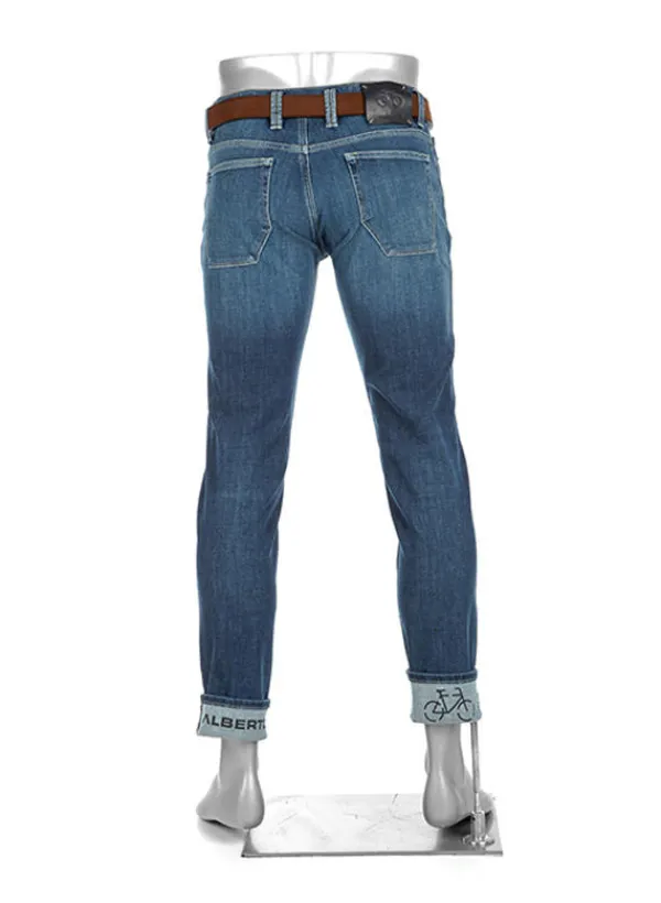 ALBERTO Jeans Bike, Slim Fit, Baumwoll-Stretch 12oz, blau^ Bike|Jeans