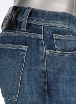 ALBERTO Jeans Bike, Slim Fit, Baumwoll-Stretch 12oz, blau^ Bike|Jeans