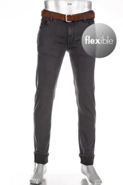 ALBERTO Jeans Bike, Slim Fit, Mikrofaser-Tencel™, anthrazit^ Bike|Jeans