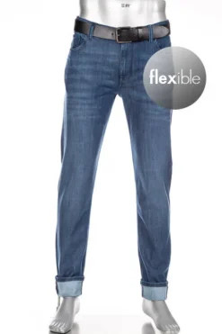 ALBERTO Jeans Bike, Slim Fit, Mikrofaser-Tencel™,dunkelblau^ Bike|Jeans