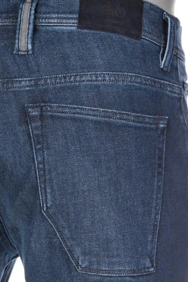 ALBERTO Jeans Bike, Slim Fit, Mikrofaser-Tencel™,dunkelblau^ Bike|Jeans