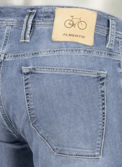 ALBERTO Jeans BikeSpeed, Slim Fit, Baumwoll-Stretch Coolmax®, hellblau^ Bike|Jeans