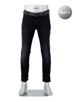 ALBERTO Jeans BikeSpeed, Slim Fit, Baumwoll-Stretch Coolmax®, anthrazit^ Jeans|Bike