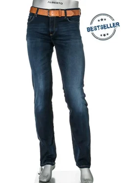 ALBERTO Jeans Cosy Pipe, Regular Fit, Baumwoll-Stretch 9oz, dunkelblau^ Cosy|Jeans