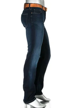 ALBERTO Jeans Cosy Pipe, Regular Fit, Baumwoll-Stretch 9oz, dunkelblau^ Cosy|Jeans
