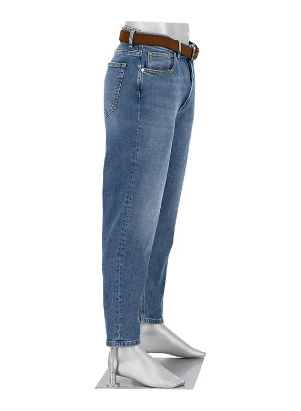 ALBERTO Jeans Jive, Wide Fit, Baumwolle T400®, jeansblau^ Jeans