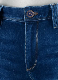 ALBERTO Jeans Pipe, Regular Fit, Baumwolle T400®, dunkelblau^ Jeans