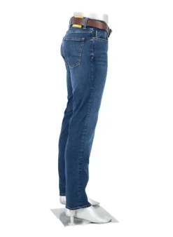 ALBERTO Jeans Pipe, Regular Fit, Baumwolle T400®, mittelblau^ Jeans|Premium Business Jeans