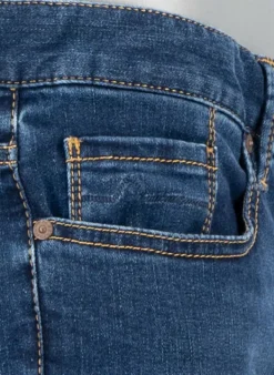 ALBERTO Jeans Pipe, Regular Fit, Baumwolle T400®, mittelblau^ Jeans|Premium Business Jeans