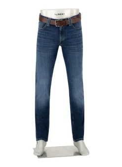 ALBERTO Jeans Pipe, Regular Fit, Baumwolle T400®, blau^ Jeans|Premium Business Jeans