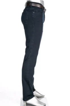 ALBERTO Jeans Pipe, Regular Fit, Baumwolle T400® 10oz, dunkelblau^ Jeans
