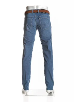 ALBERTO Jeans Pipe, Regular Fit, Baumwoll-Stretch COOLMAX®, dunkelblau^ Jeans|Premium Business Jeans