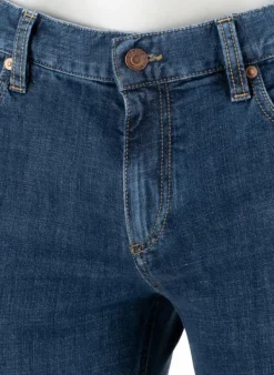 ALBERTO Jeans Pipe, Regular Fit, Baumwoll-Stretch, dunkelblau^ Jeans