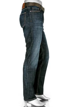 ALBERTO Jeans Pipe, Regular Fit, Baumwoll-Stretch 11oz, dunkelblau^ Jeans
