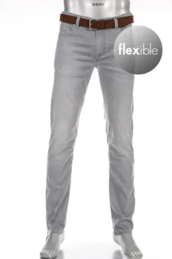 ALBERTO Jeans Pipe, Regular Fit, Baumwolle-Tencel™, grau^ Jeans