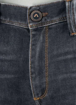 ALBERTO Jeans Pipe, Regular Fit, Baumwolle T400®, dunkelgrau^ Jeans
