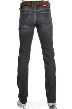ALBERTO Jeans Pipe, Regular Fit, Baumwolle T400® 10oz, anthrazit^ Jeans