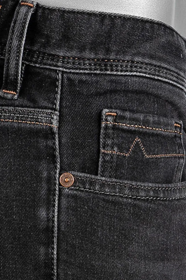 ALBERTO Jeans Pipe, Regular Fit, Baumwolle T400® 10oz, anthrazit^ Jeans