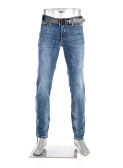 ALBERTO Jeans Pipe, Regular Fit, Baumwoll-Stretch 11oz, blau^ Jeans