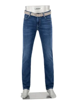 ALBERTO Jeans Pipe, Regular Fit, Baumwolle T400®, blau^ Jeans|Premium Business Jeans