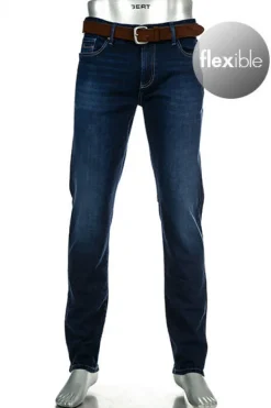 ALBERTO Jeans Pipe, Regular Fit, Baumwolle T400® 10oz, navy^ Jeans