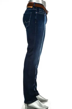 ALBERTO Jeans Pipe, Regular Fit, Baumwolle T400® 10oz, navy^ Jeans