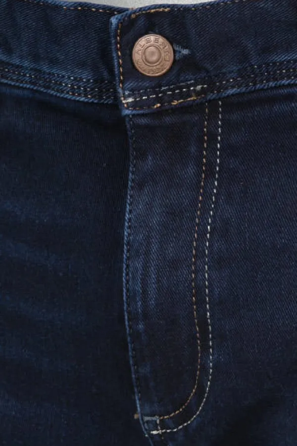 ALBERTO Jeans Pipe, Regular Fit, Baumwolle T400® 10oz, navy^ Jeans