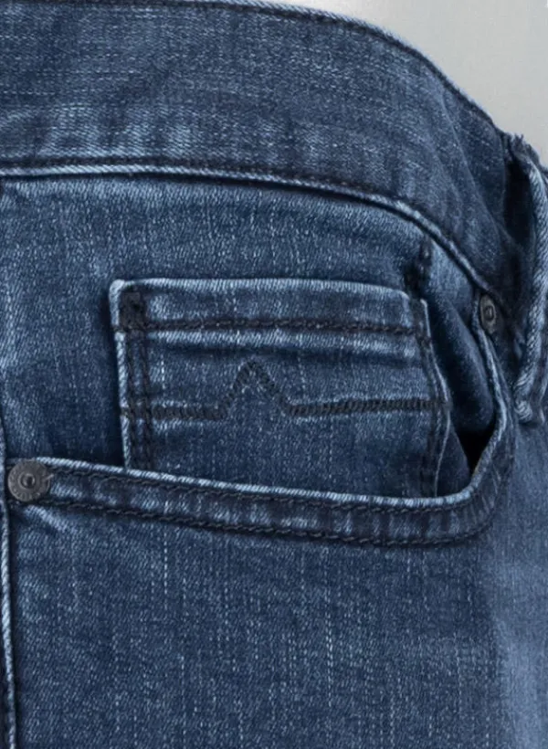 ALBERTO Jeans Pipe, Regular Fit, Baumwolle T400®, navy^ Jeans